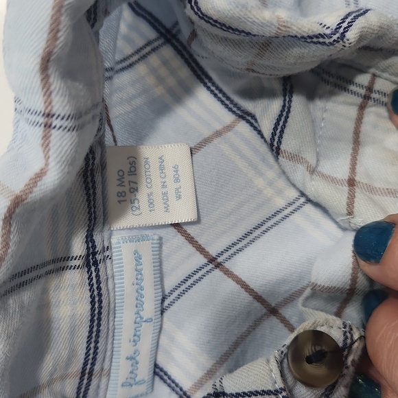 Boys Collared Long Sleeve Button Down Pack - Picture 5 of 5